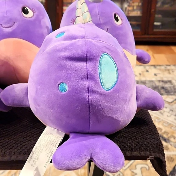 KIDS TOY NEW SOFT PLUSH NARWHAL SO SOFT AND ADORABLE - Picture 3 of 3